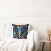 Ganesh Deity Idian God Cushion Throw Pillow