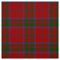 MacDonald Tartan Red, Green and Blue Plaid Fabric