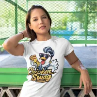 Chic Chicken Swag Logo T-Shirt