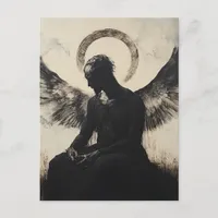 A Dark Angel  Postcard