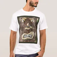 Angry Face Tree T-Shirt