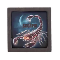 Scorpio astrology sign gift box