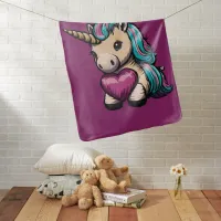 Our Little Unicorn Baby Blanket