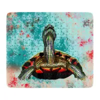 Abstract Turtle Artwork Cutting Board