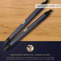 Medical Logo Blue Gold Ink Pe Pen