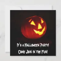 It's a Halloween Party Invitation