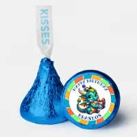 Dragon Themed Boy's Birthday Party Hershey&#174;'s Kisses&#174;