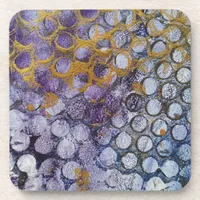 Dotty Spotty Abstract Drink Coaster