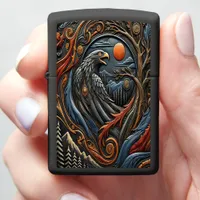 Wildlife-Inspired Eagle Artwork Zippo Lighter