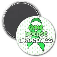 Lyme Disease Awareness Ribbon Magnet