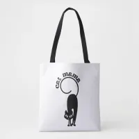 Mother of Cat Mama Retro Vintage  Tote Bag