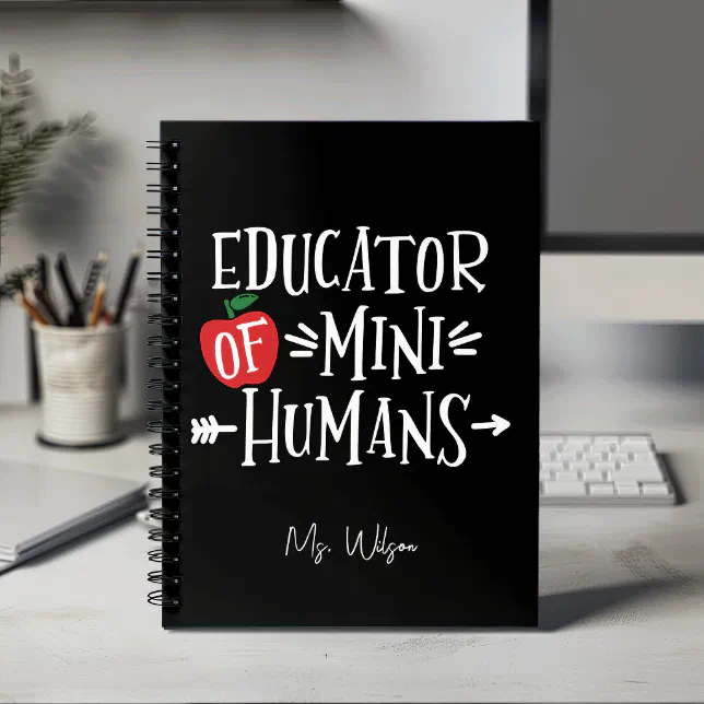 Funny Teacher Appreciation Gift Notebook