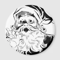 Vintage Santa Magnet