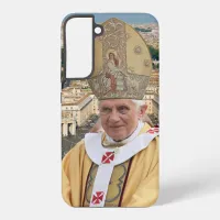 Pope Benedict XVI with the Vatican City Samsung Galaxy S22+ Case