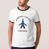 Funny Anti Trump Humor, Windmill Cancer Survivor T-Shirt