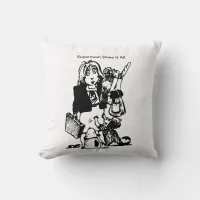 Supermom Does It All Mother's Day Throw Pillow