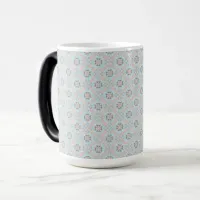 Seamless Seashell Pattern Magic Mug