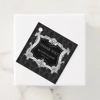 Romantic,Elegant French Framed "Thank You" Favor Tags