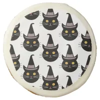 Halloween Cats Sugar Cookie