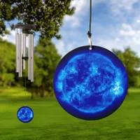 Mysterious Blue Sun Wind Chime