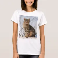 Mackerel Tabby Cat Women's T-Shirt