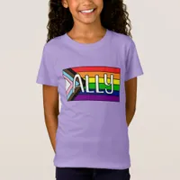 LGBTQIA+ Ally | Rainbow Flag T-Shirt