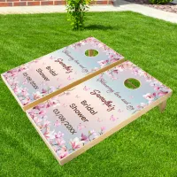 Blossoming Romance - Bridal Shower  Cornhole Set