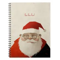 Tired Santa Notebook