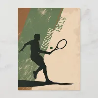 Tennis Forehand Postcard