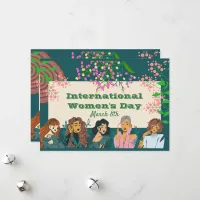  International Women's Day March 8th Invitation