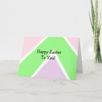 Personalized Happy Easter and Deviled Eggs Recipe Card