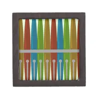 Rainbow Pens Fun Illustrated Multicolor Pattern Gift Box