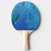 I'm blue - Macaw feathers Ping Pong Paddle