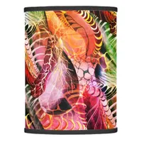 Contemporary Abstract Eclectic Watercolor Artwork Lamp Shade