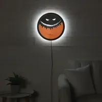 Halloween Monster LED Sign