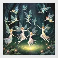 ... Dancing Faeries Window Cling