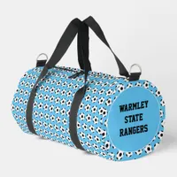 Soccer Player Team Name Duffle Bag