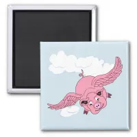 Flying Pig Magnet