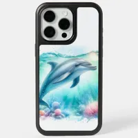 Tropical Dolphin Ocean Sea Life iPhone 15 Pro Max Case