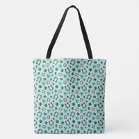 Horse Shoes and Shamrocks Tote Bag