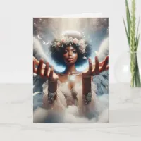 Pretty Angel | God is Watching Over You  Card