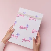 Best Mum Ever Personalized Mother's Day  Wrapping Paper