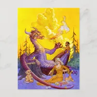 Dragon Cookout Postcard