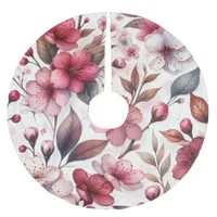 Cherry Blossom Brushed Polyester Tree Skirt