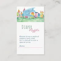 It Takes A Village Adoption Foster IVF Baby Shower Enclosure Card