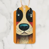 Dog Nose Foil Gift Tags