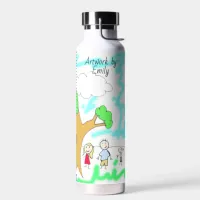 Add your Child's Artwork to this Water Bottle