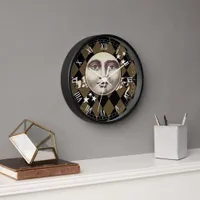 Nostalgic Vintage Steampunk Fantasy  Clock