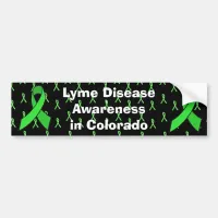 Lyme Disease Awareness  in Colorado Bumper Sticker