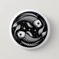 ... Fish Carp Swimming Symbol Button